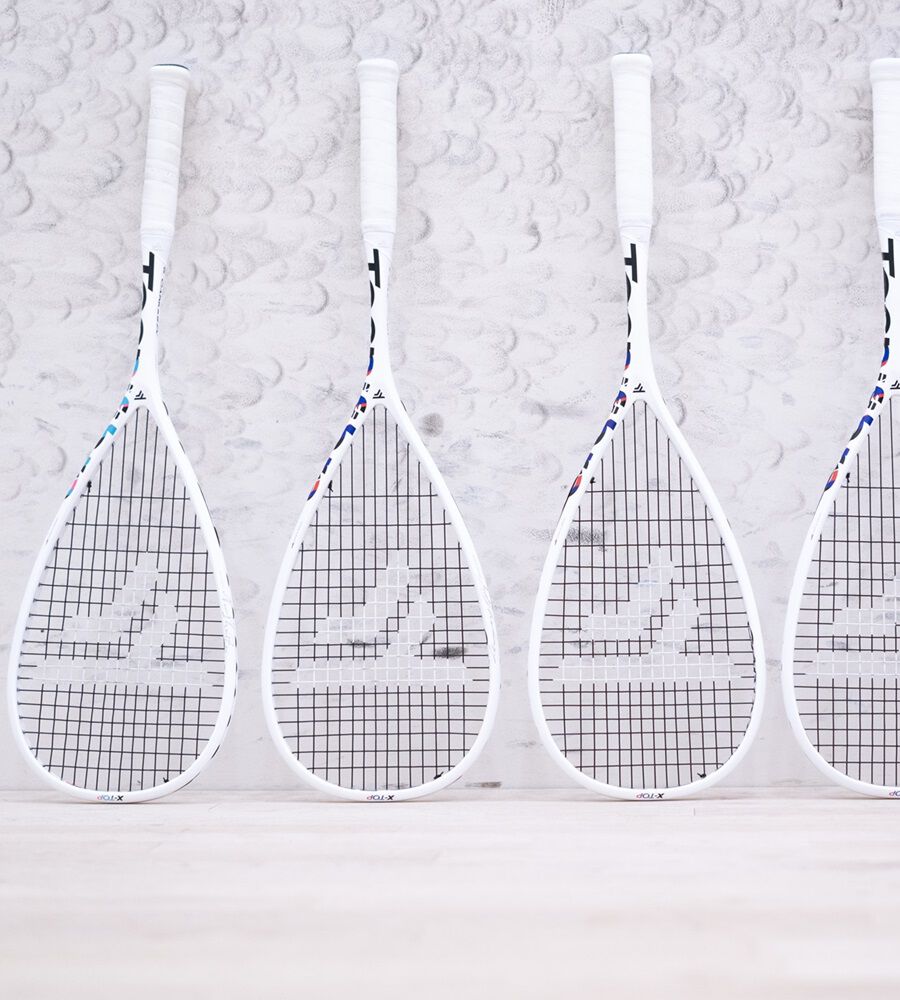 Discover the Carboflex range of squash rackets